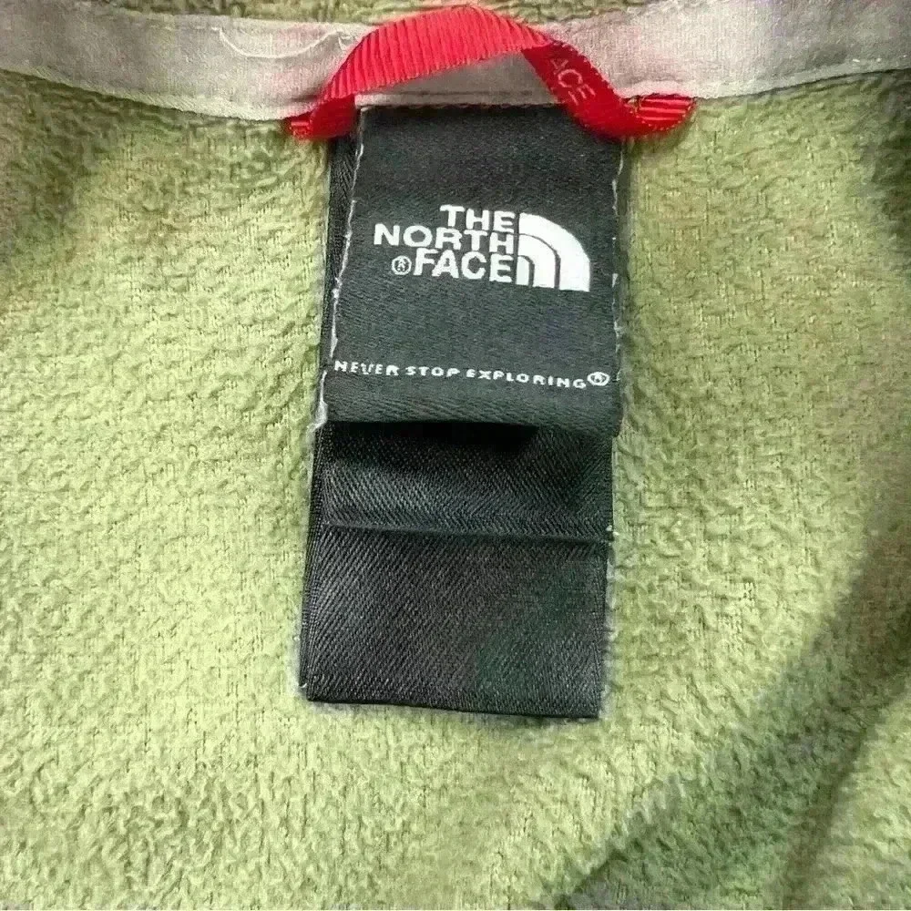 Vintage The North Face Polartec Fleece Quarter Zip Pullover Size S - Picture 4 of 6